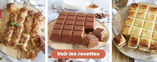 Recettes avec le moule Cubicube OHRA® - Voir les recettes