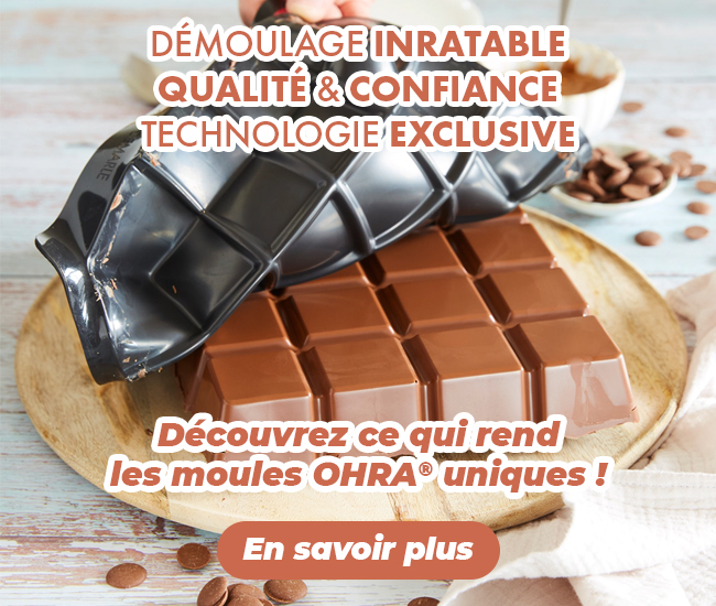 Démoulage inratable - Qualité & confiance - Technologie exclusive - Découvrez ce qui rend les moules OHRA® uniques ! En savoir plus